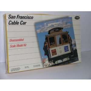    San Francisco Cable Car   Plastic Model Kit: Everything Else