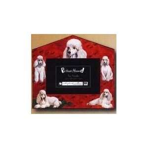  Toy Poodle Dog House Frame 4x6 or 3x5 Pictures