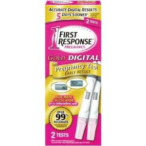   Result Gold Digital Pregnancy Test (Pack of 2): Health & Personal Care