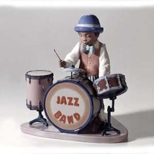  Jazz Drums Lladro Figurine: Home & Kitchen
