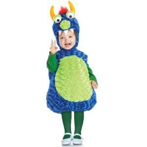  Lets Party By Underwraps Monster Toddler Costume / Blue 