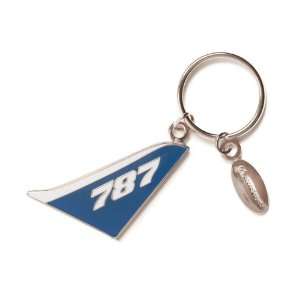  787 Tail Keychain 