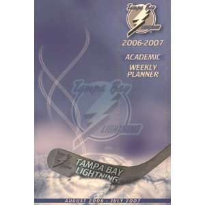 Tampa Bay Lightning 5x8 Academic Weekly Assignment Planner 2006 07 