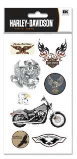 Harley Davidson Motorcycle Bike Eagles Logo Stickers  
