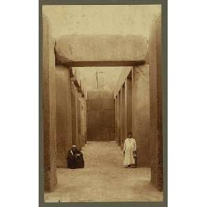  Valley Temple of Mycerinus,Giza,Egypt,granite piers