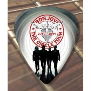  Bon Jovi Circle 2011 Tour Premium Guitar Pick x 5 Medium 