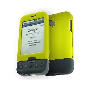  HTC T Mobile G1 Google Cell Phone 2 Tone Yellow and Black 