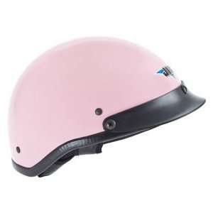    Extra Large DOT Pink Motorcycle Beanie Half Helmet: Automotive