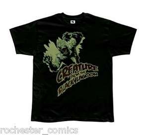 Creature From The Black Lagoon Black T Shirt  