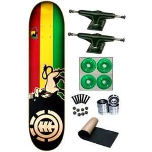  Element Rasta Zion Skateboard Deck Complete New On Sale 