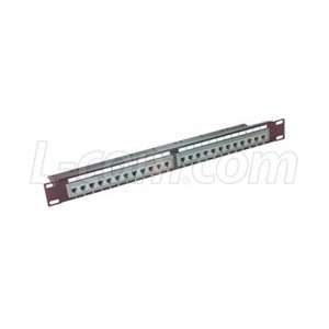  1.75 Panel with 2 TDS2167 RJ45 (8x8) 12 Port Bridging 