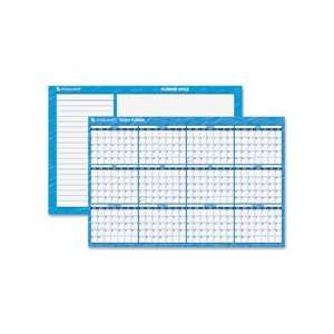  At A Glance Erasable Yearly Horiz. Wall Planners