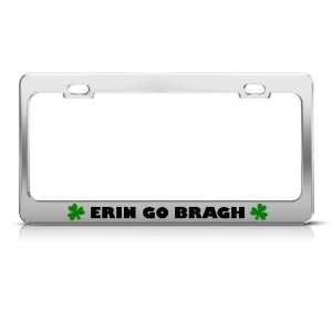  Erin Go Bragh Forever Irish Ireland license plate frame 