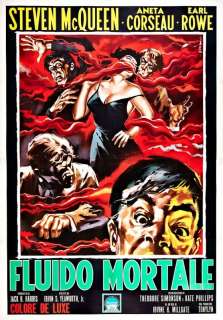 THE BLOB FLUIDO MORTALE MOVIE POSTER HORROR CULT NEW  