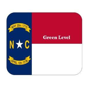  US State Flag   Green Level, North Carolina (NC) Mouse Pad 