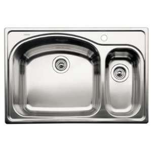  Blancowave 510 873 Stainless Steel Sink (Depth 8in / 6in 