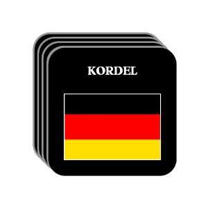 Germany   KORDEL Set of 4 Mini Mousepad Coasters