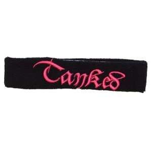  Tanked Sweat Band   Black / Pink