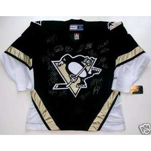   Penguins Team Signed Jersey Crosby Malkin: Sports & Outdoors