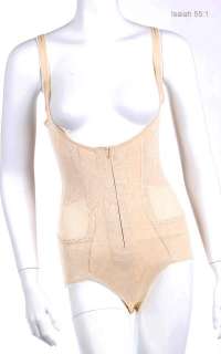 Embroiderd Front Zippered Body Shaper Various Size and Color  