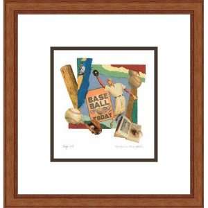    Safe Hit by Melissa Markell   Framed Artwork