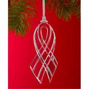  Lenox Breast Cancer Ribbon Ornament, 3x2 Home & Kitchen