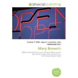  Mary Browns (9786132844064): Books