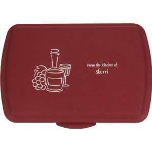 Personalized Cake Pan & Lid, 9x13 Cranberry by Thats My Pan!:  