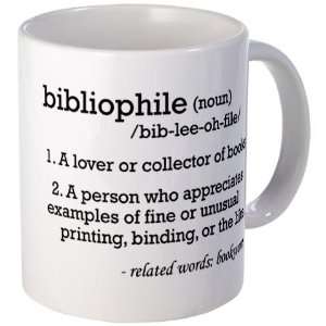  Bibliophile Definition Funny Mug by CafePress: Kitchen 