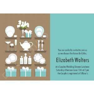  Bridal Registry (Horizontal)  Blue Invitations Health 