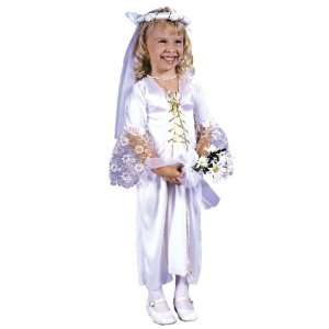   Bride Costume Child Toddler 3T 4T Halloween 2011: Toys & Games