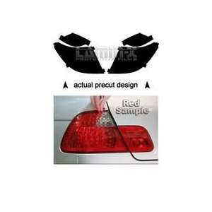   2008 2009 Tail Light Vinyl Film Covers ( RED ) by Lamin x Automotive