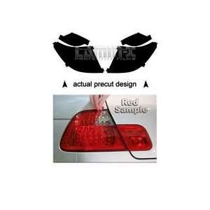   2008 2009 Tail Light Vinyl Film Covers ( RED ) by Lamin x: Automotive