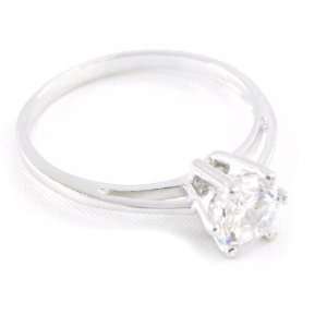  Solitaire silver 6mm (0. 24).   Taille 60: Jewelry