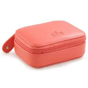    Cathys Concepts Leather pill Box, Sugar Coral: Home & Kitchen