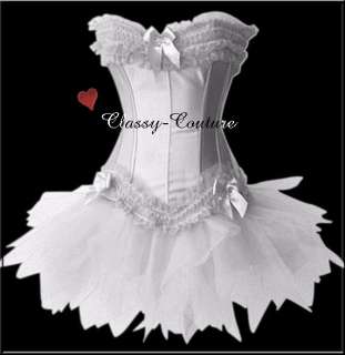 Punk Madonna Bridal Burlesque Corset Costume   Sz XXL  
