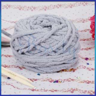 Soft Knitting Yarn Boucle Pom Pom Chenille Yarn for Scarves Home Decor 