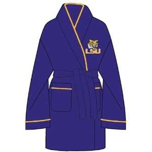  LSU   Ladies Robe   (Solid or Print): Sports & Outdoors