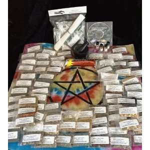  Deluxe Wicca Starter Kit with Money Spell 
