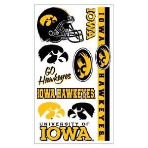  Iowa Hawkeyes Tattoo Sheet
