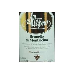  2004 Altesino Brunello Montosoli 750ml Grocery & Gourmet 