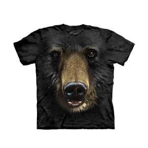  Black Bear Face Short Sleeve T Shirt LRG Sports 