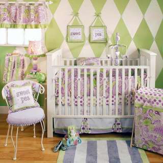 Sweet Pea Crib Bedding Baby Nursery Sets  