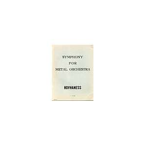    Symphony (No. 17) for Metal Orchestra Op. 203 Musical Instruments