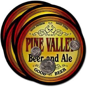 Pine Valley , WI Beer & Ale Coasters   4pk