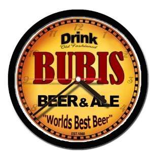  BUBIS beer and ale cerveza wall clock: Everything Else