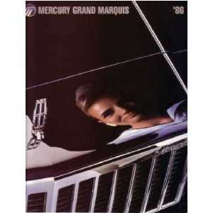 1986 MERCURY GRAND MARQUIS Sales Brochure Book: Automotive
