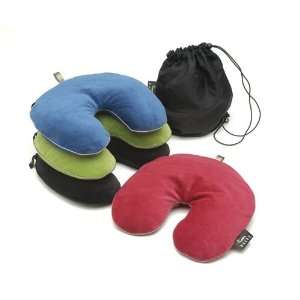  Buckwheat Hull Neck Support Pillow (U shaped) Color: Ruby 