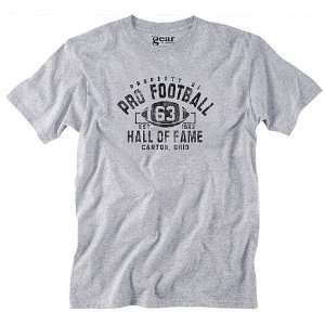  Pro Football Hall of Fame Short Sleeve T Shirt  Gray Extra 