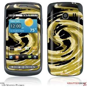  LG Vortex Skin   Alecias Swirl 02 Yellow by WraptorSkinz 